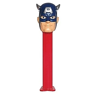 Super Hero Collectibles - Marvel Comics Captain America Pez Dispenser