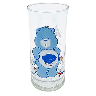 Cartoon Collectibles - Carebears Grumpy Bear Glass