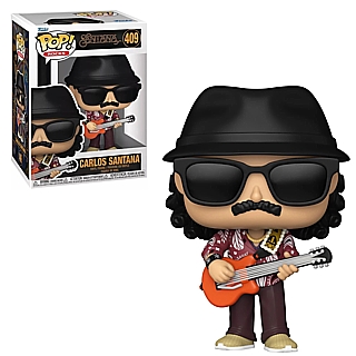 Carlos Santana POP! Rocks Vinyl Figure 409