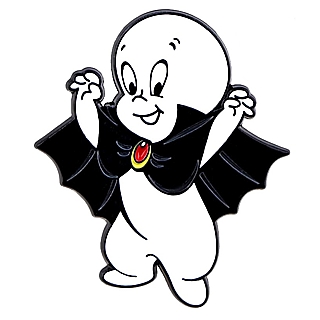 Classic Cartoon Collectibles Casper the Friendly Ghost Enamel Pin Tie Tack