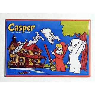 Cartoons from the 1970's  Collectibles - Casper and Wendy Metal Magnet