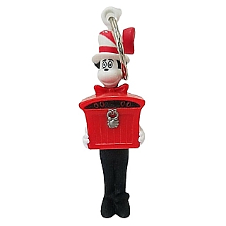 Cartoon Characters Collectibles - Doctor Seuss Cat in The Hat Key ring keychain