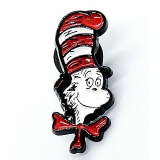 Dr. Seuss Collectibles The Cat in the Hat Enamel Pin Tie Tack