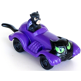 Catwoman in Car