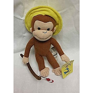 Television Character Collectibles - Curious George 11715FMBB Fisherman Plush Beanie
