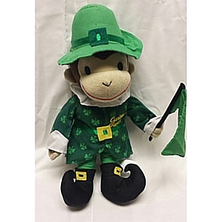 Television Character Collectibles - Curious George St. Patricks Day Plush