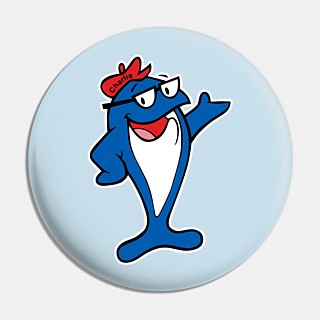 Ad Icons YV Commericals Character Collectibles - Starkist Tuna Charlie Tuna Pinback Button