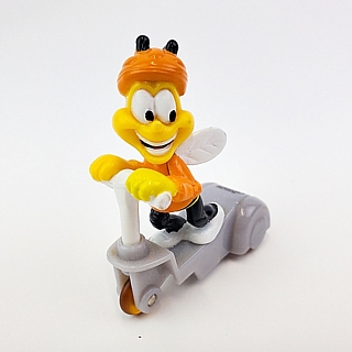 General Mills Cereal Collectibles - Honey Nut Cheerio Bee Scooter Toy