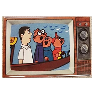 Cartoon Character Collectibles - Alvin and the Chipmunks - Metal TV Magnet