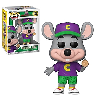 Food Advertising Collectibles - Chuck E Cheese POP! Vinyl Figure with slightly creased box
