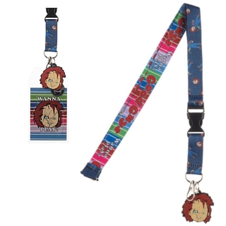 Horror Movie Collectibles - Child's Play Chucky Lanyard