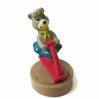 Hanna Barbera Collectibles - Cindy Bear Scooter Glider Figure