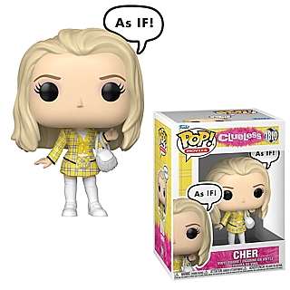 90's Comedy Movie Collectibles - Clueless Cher As IF! Sayings POP! Movies Vinyl Figure 1810 by Funko