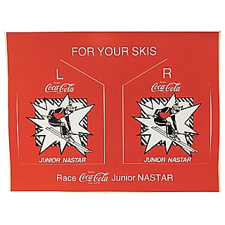 Coca-Cola Collectibles - Coca-Coca NASTAR Ski Stickers