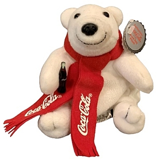 Coca-Cola Collectibles - Coke Bear Bean Bag Plush