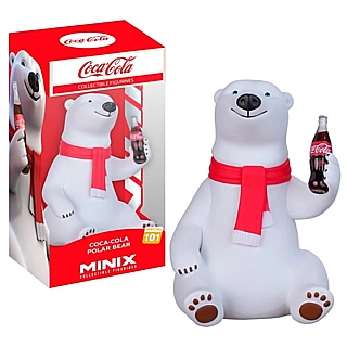 Coca-Cola Collectibles - Coca-Cola Coke Polar Bear Collectible Figure from MINIX