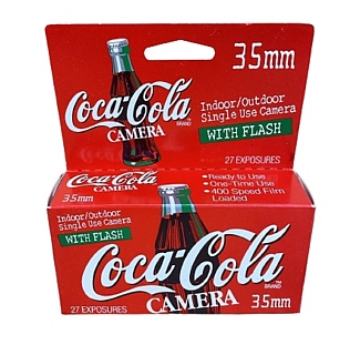 Coca-Cola Collectibles - Coke Disposable Camera