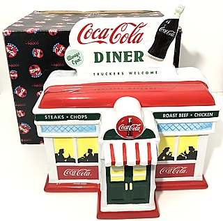 Coca-Cola Collectibles - Coke Diner Ceramic Cookie Jar