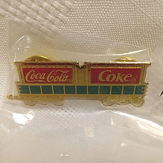 Coca-Cola Collectibles - Coke Train Enamel Pin or Tie Tack