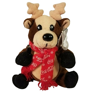 Coca-Cola Collectibles - Coke Reindeer Bean Bag Plush
