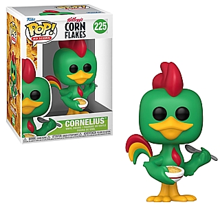Kelloggs Cereal Collectibles - Corn Flakes Cornelius the Rooster Pop! Ad Icons Vinyl Figure 225