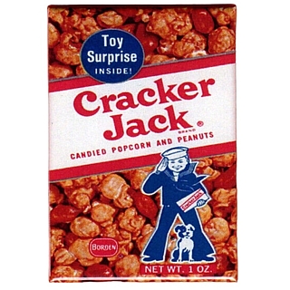 Classic Ad Icons Collectibles - Cracker Jack Box Metal Magnet