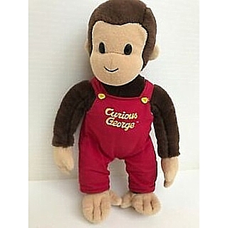 Television Character Collectibles - Curious George Gund Plush with Overalls