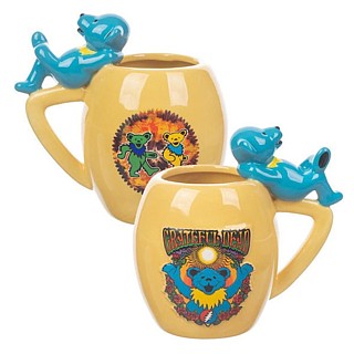 Grateful Dead Collectibles - Dancing Bear Sculpted Ceramic Mug