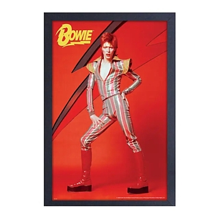 Classic Rock and Roll Collectibles - David Bowie Framed Print Wall Art