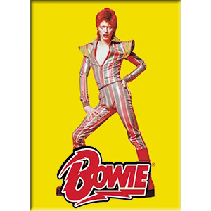 Rock and Roll Collectibles - David Bowie Ziggy Stardust Magnet
