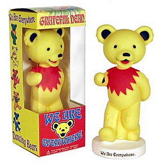 Greatful Dead Collectibles - Dancing Bear Bobblehead Doll Wacky Wobbler Nodder
