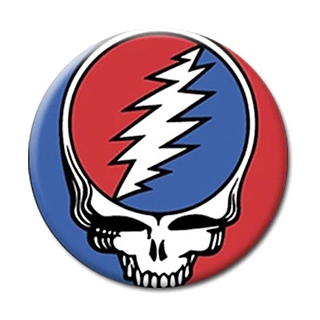Grateful Dead Collectibles - Steal Your Face Pinback Button