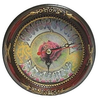 Grateful Dead Collectibles - American Beauty Clock