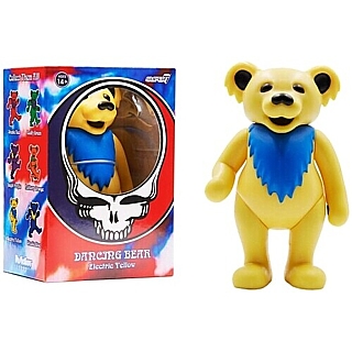 Grateful Dead Collectibles - Dancing Bear Electric Yellow Action Figure