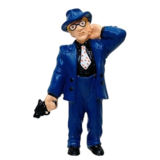Movie and Comic Strip Character Collectibles - Dick Tracy Itchy PVC Figures
