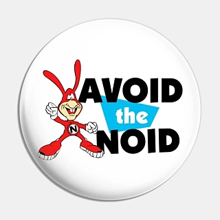 Advertising Collectibles - Domino's Pizza Avoid The Noid Pinback Button