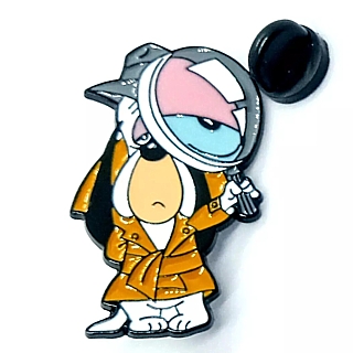 Droopy Dog Collectibles Droopy Detective Metal Enamel Pin Tie Tack