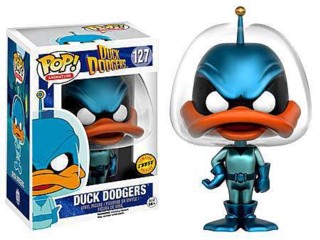 Looney Tunes Collectibles - Duck Dodgers - Daffy Duck Metallic Chase POP! Vinyl Figure