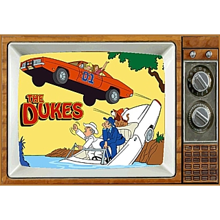 Cartoon Character Collectibles - Dukes of Hazzard - The Dukes Cartoon TV Magnet