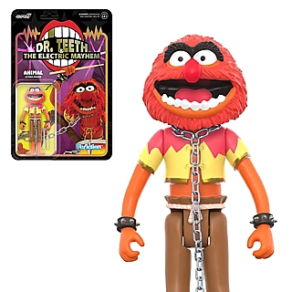Classic Character Collectibles - Muppets Dr. Teeth and Electric Mayhem Animal ReAction Figure