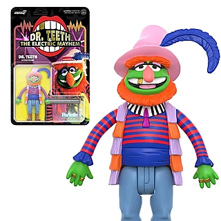 Classic Character Collectibles - Muppets Dr. Teeth and Electric Mayhem Dr. Teeth ReAction Figure