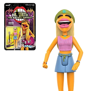 Classic Character Collectibles - Muppets Dr. Teeth and Electric Mayhem Janice ReAction Figure