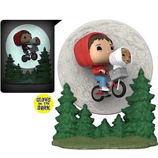Movie Characters Collectibles - E.T. The Extra-Terrestrial, E.T. and Elliott on Bike POP! Moment Vinyl Figure
