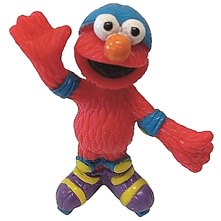 Sesame Street - Elmo on Skates PVC FIgure