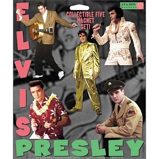 Rock and Roll Collectibles - Elvis Presley Magnet Set
