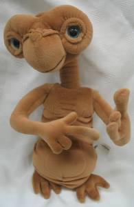 Movie Characters Collectibles - E.T. The Extra Terrestrial, ET, Phone Home, Plush Stuffed Animal