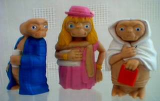 Movie Characters Collectibles - E.T. The Extra Terrestrial, ET, Phone Home