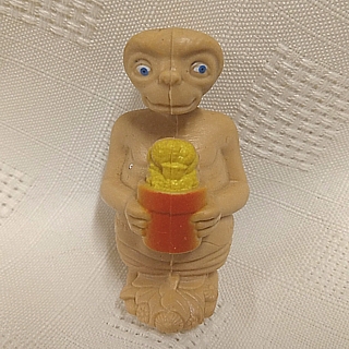 Movie Characters Collectibles - E.T. The Extra-Terrestrial, ET PVC with Flower Pot