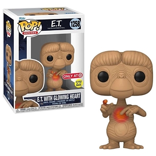 Movie Characters Collectibles - E.T. The Extra-Terrestrial, E.T. with Glowing Heart POP! Vinyl Figure 1258