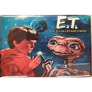 Movie Characters Collectibles - E.T. The Extra-Terrestrial Metal Magnet